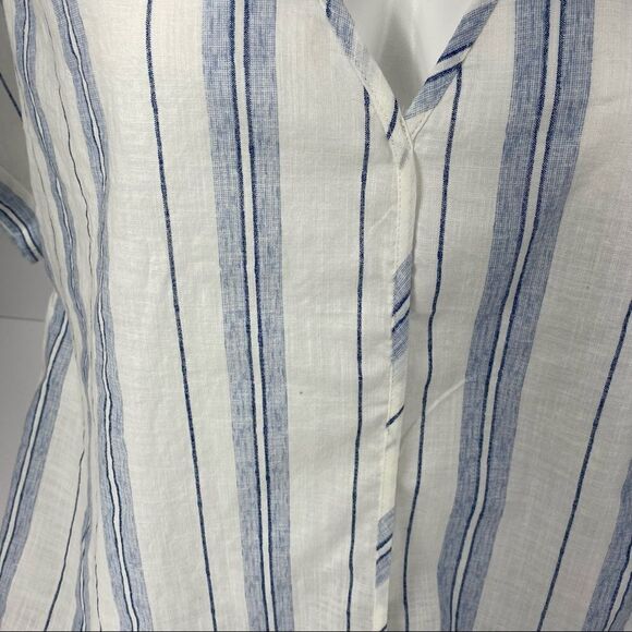 H&M Logg Lagenlook Pullover Striped Blouse - Picture 7 of 16